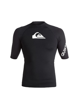 Компресійна футболка quiksilver mens all time s/s blk