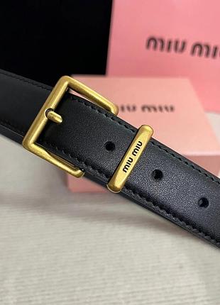 Ремни miu miu
