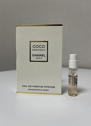 Оригінальний зразок аромату coco mademoiselle eau de parfum intense