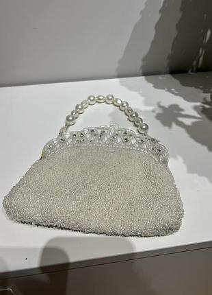 Сумка белая zara