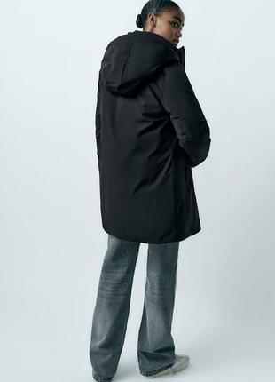 Зимова куртка парка пуховик від зара zara
