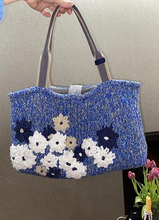 Вʼязана сумка українського бренду moonlinen