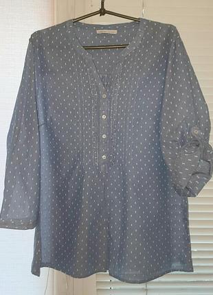 Блузка рубашка большой размер
