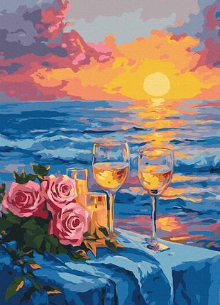 Картина по номерам ужин на закате bs54257
