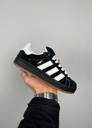 Кроссовки adidas campus x korn black white