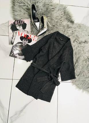 Кардиган свитер из верблюжьей шерсти и кашемира massimo dutti