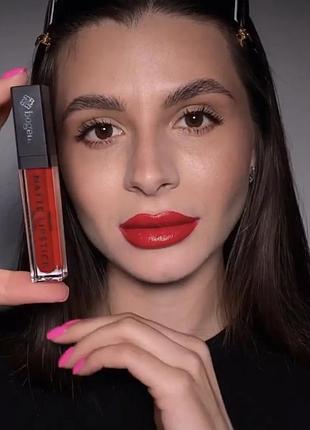 Помада жидкая для губ bogenia velvet matte lipstick bg720 no12