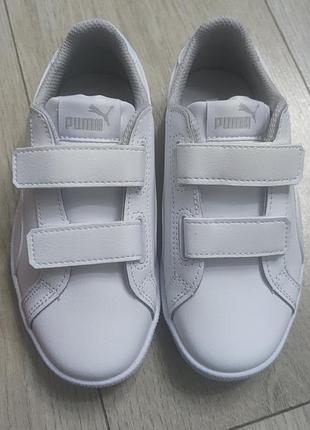 Новые кожаные кеды /снекерсы puma, 18.7 см
