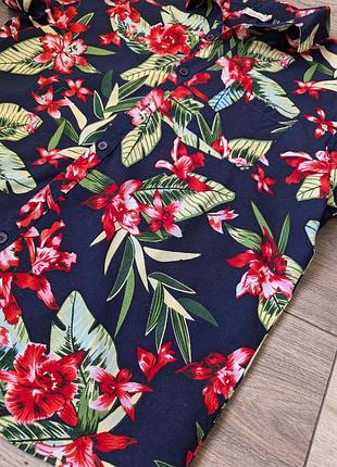 Летняя сорочка гавайка another influence