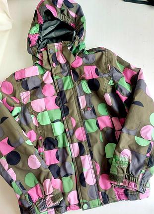 Демісезонна куртка на дівчинку 8-10років,  на зріст 128-140см тепла курточка