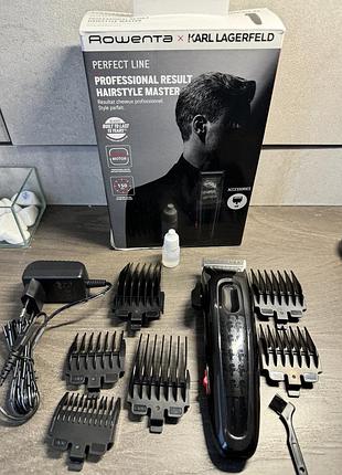 Машинка для стрижки волосся rowenta for elite model look perfect line tn152lf0