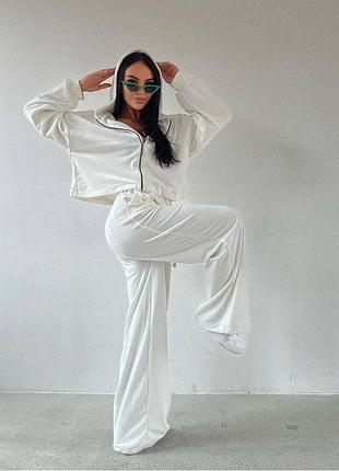 Костюм велюр крою oversize