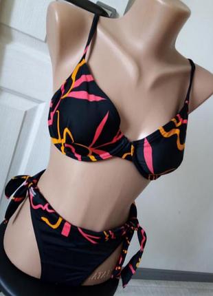 Купальник чорний ліф з костоскою 70в/с, 75в/с