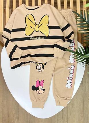 Детский костюм на девочку с микки маусом