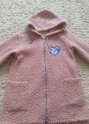 Куртка курточка напівпальто кардиган баранчик