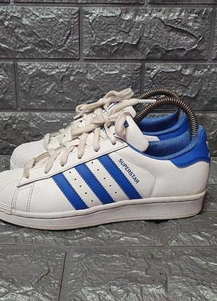 Кроссовки женские кожаные белые adidas 37 — 24 см