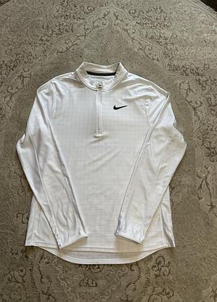 Спортивный лонгслив tuned nike dri-fit