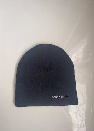 Carhartt чорна шапка унісекс  carhartt з написом одного розміру