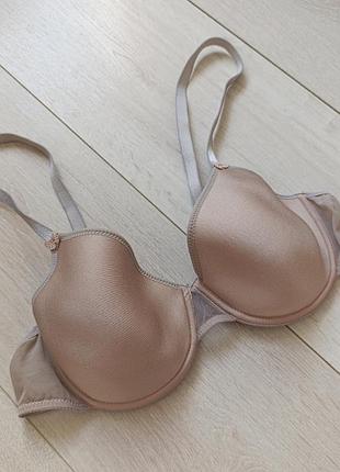 Бюстгальтер базовый бюст гладкий бежевый лиф passionata 36b 80b 75c