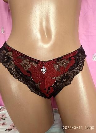Кружевні трусики стринги розмір s