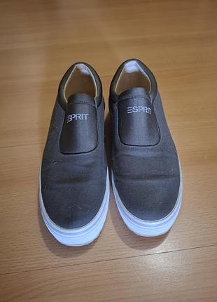 41 розмір, esprit кросівки текстиль