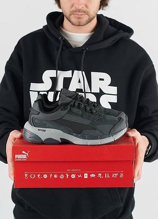Мужские кроссовки puma half-placket teveris x-ray grey