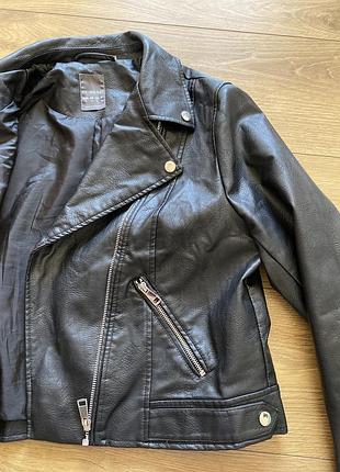 Кожаная куртка primark4 фото