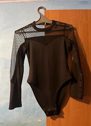 Бодік жіночий чорний