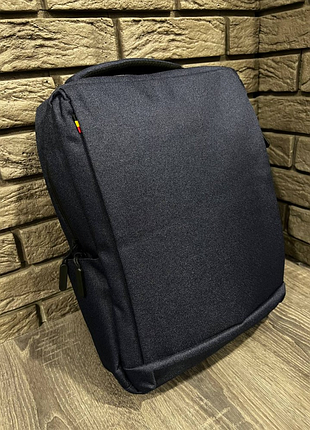 Рюкзак городской спортивный темно- синий для ноутбука j - fashion  м-28734