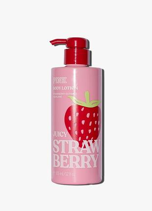 Лосьйон для тіла victoria's secret pink juicy strawberry body lotion