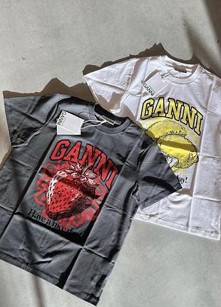 Футболка ganni