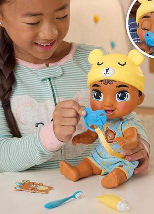 Кукла мальчик baby alive lil dreamer snoozer bear6 фото