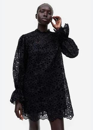 Платье из прошвы h&m