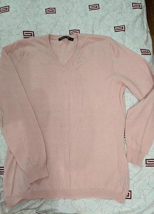 Кофта шерсть кпшемир нюдовый цает 5