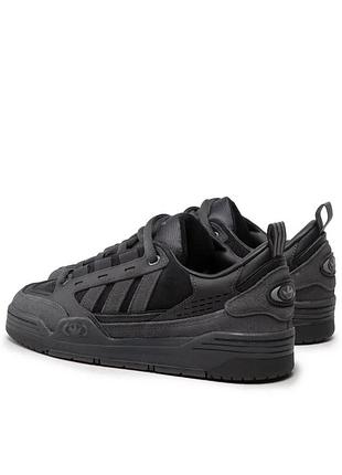 Чоловічі кросівки адідас на кожен день adidas adi2000 замш, чорні