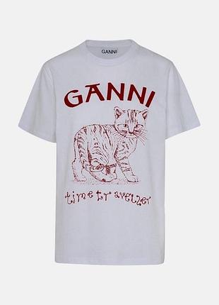 Футболка ganni