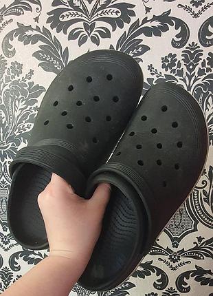 Кроксы мужские 44 размер шлепки мужские