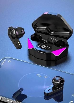 Беспроводные игровые наушники tws х15/игровые водонепроницаемые стерео наушники х15