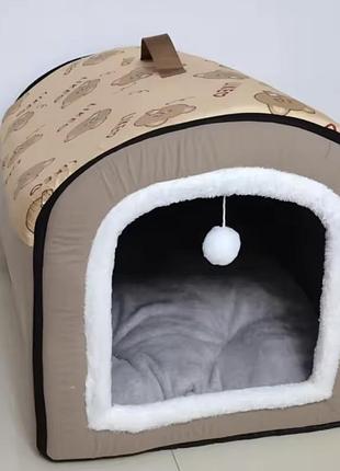 Домик лежанка для собак и котов