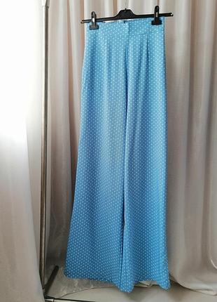 Длинные пляжные брюки в горох пальцо