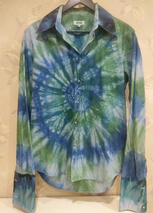 Мужская брендовая рубашка moschino,