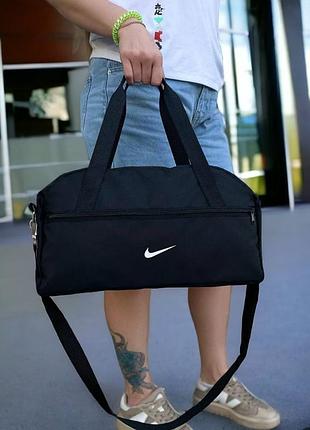 Спортивная фитнес сумка черная nike