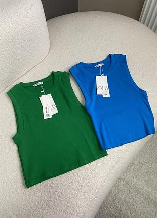 Майка zara, жіночий топ зара