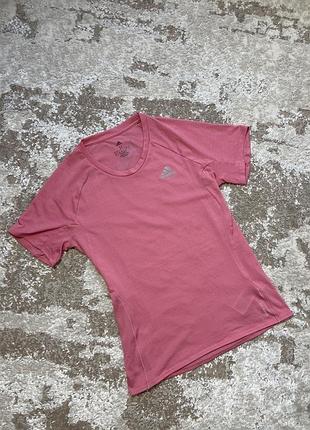 Оригінальна спортивна футболка в сітку adidas