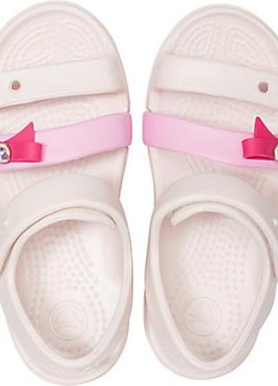 Детские кроксы crocs keeley charm sandal kid's