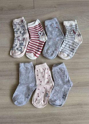 Носки носки надевочка lupilu размеры 19-22, 23-26. , 27-30