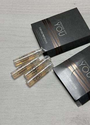 Пробники по 1.2 мл emporio armani stronger with you