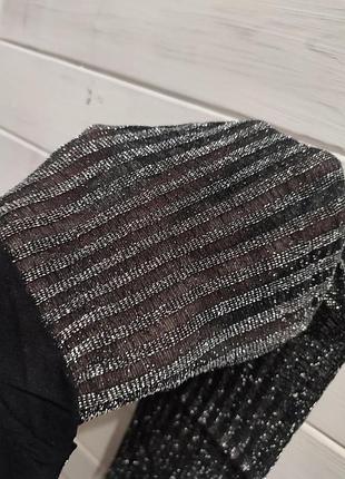 Красивые колготки с люрексом s-m 20 ден