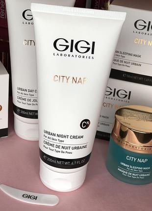 Gigi city nap urban night cream нічний живильний крем джи джи