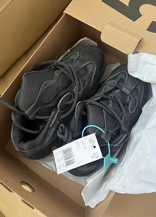 Кроссовки в стиле adidas yeezy boost 500 utility black